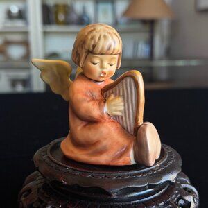Goebel Miniature Angel "Song of Praise" TMK-6 w/ Original Box • Decorator Signed